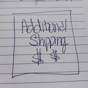 Additional shipping